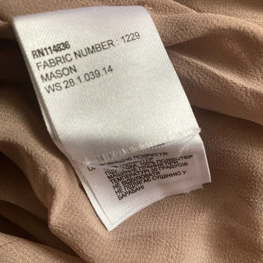 A.L.C Skirt Mason Womens Medium Mauve